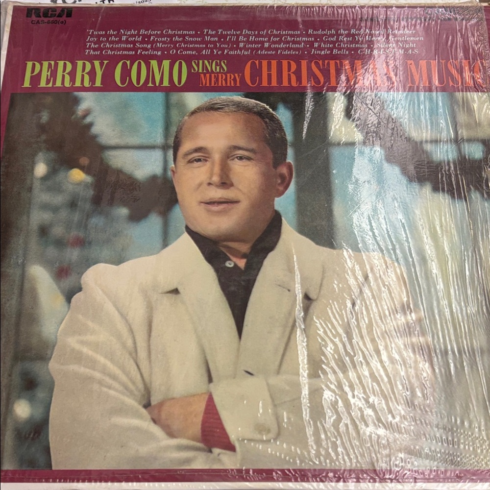 Perry Como Sings Merry Christmas Music Vinyl